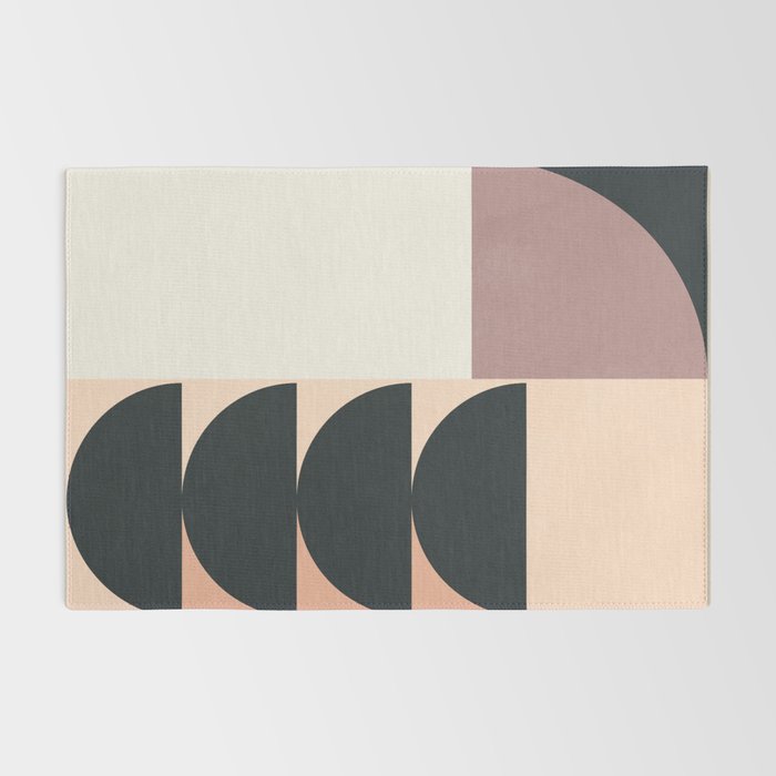 Geometric Shapes 255 Rug Gallery Image 2
