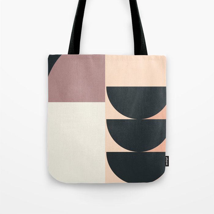 Geometric Shapes 255 Tote Bag Gallery Image 1
