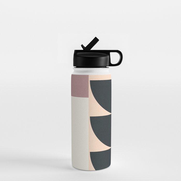 Geometric Shapes 255 Water Bottle Gallery Image 1