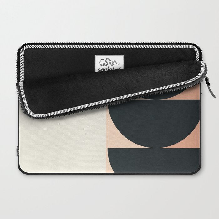 Geometric Shapes 255 Laptop Sleeve Gallery Image 2