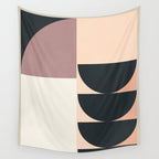 Geometric Shapes 255 Wall Tapestry Gallery Image 4