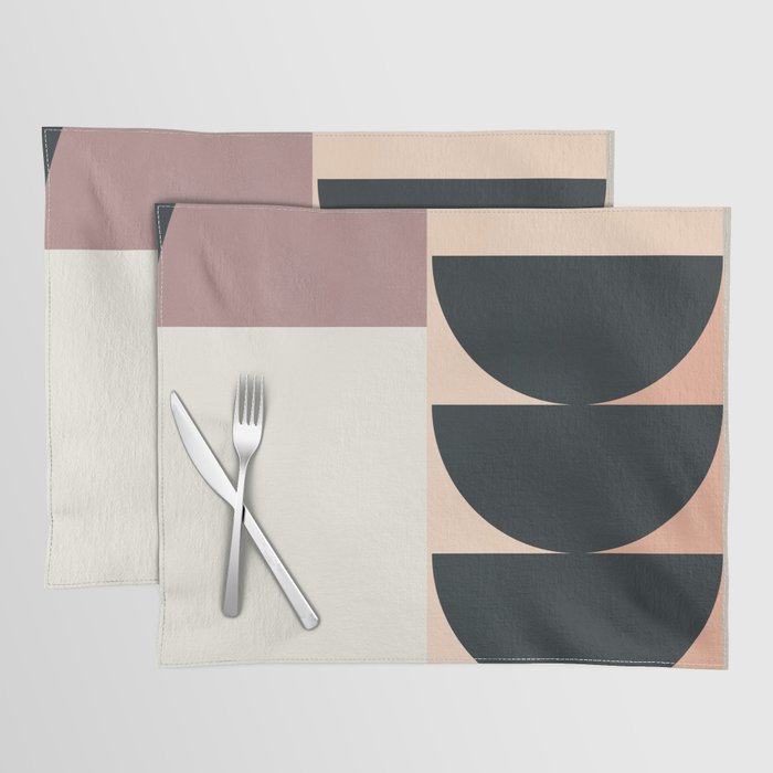 Geometric Shapes 255 Placemat Gallery Image 1
