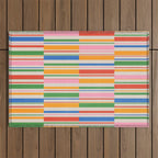 Stripes | PATTERN 01: The Retro Edition Outdoor Rug Gallery Image 1
