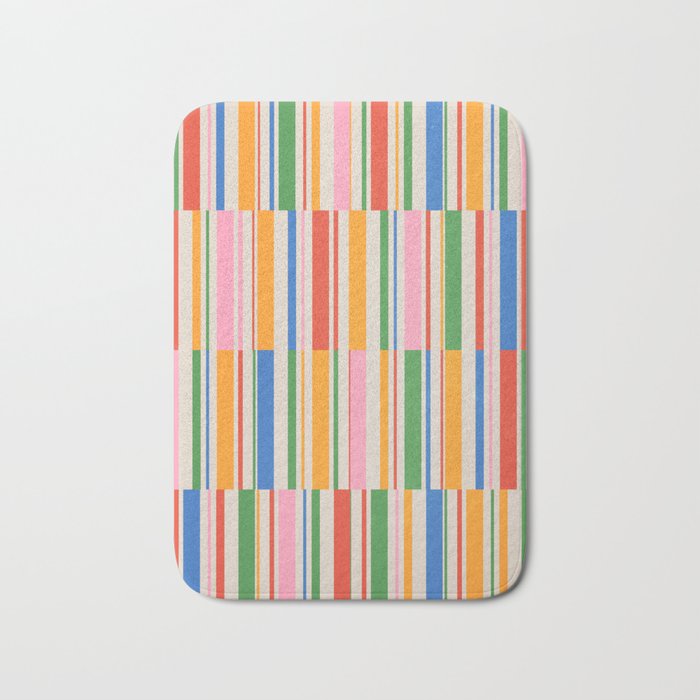 Stripes | PATTERN 01: The Retro Edition Bath Mat Gallery Image 1