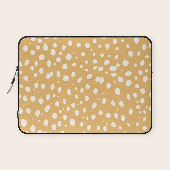 LEOPARD YELLOW Laptop Sleeve Gallery Image 1