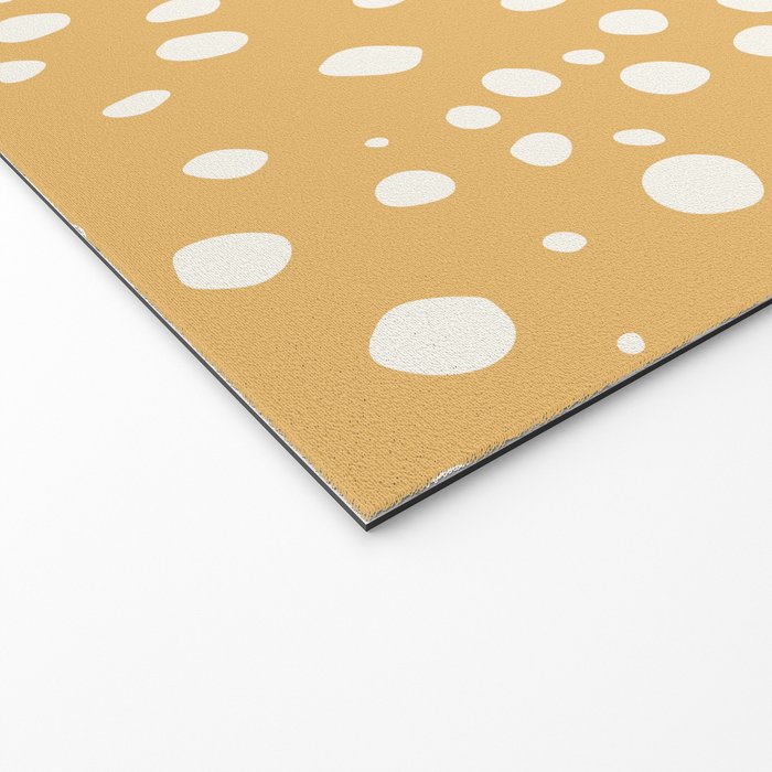 LEOPARD YELLOW Welcome Mat Gallery Image 2
