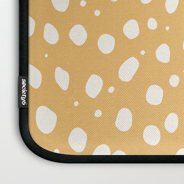 LEOPARD YELLOW Laptop Sleeve Gallery Image 3