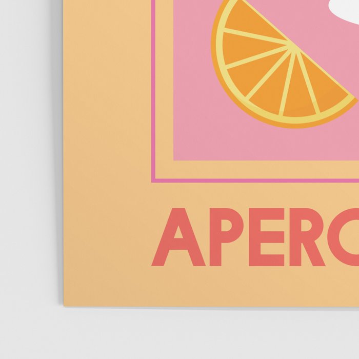 Aperol Spritz Cocktail Poster Gallery Image 3