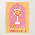 Aperol Spritz Cocktail Poster Gallery Image 4