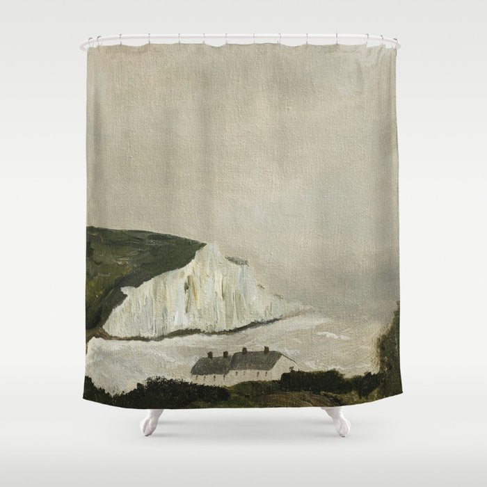 White Cliffs Shower Curtain Gallery Image 1