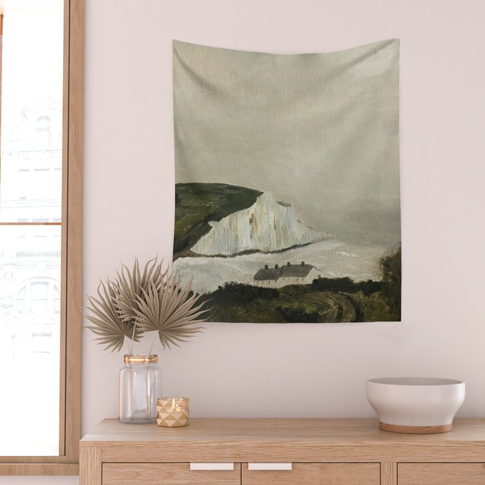 White Cliffs Wall Tapestry Gallery Image 2