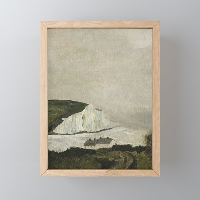 White Cliffs Mini Art Print Gallery Image 1