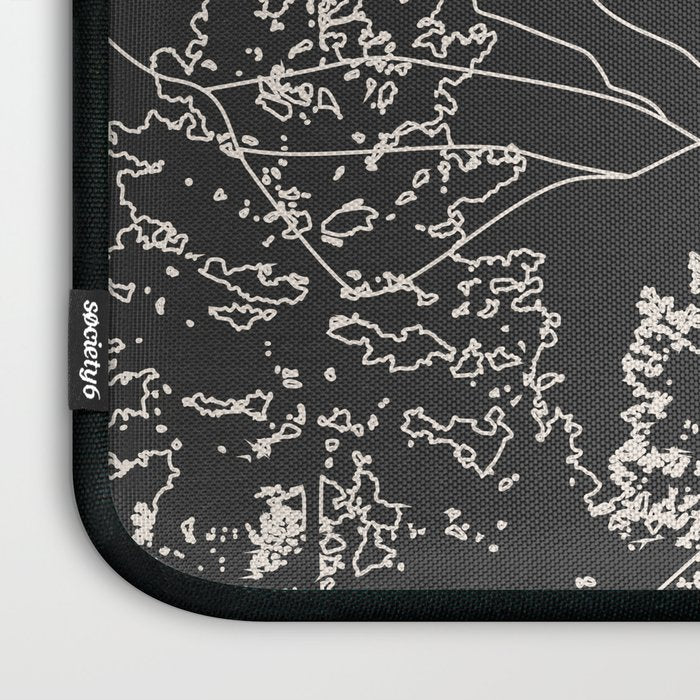 Mountain Trees Dark Laptop Sleeve Gallery Image 3