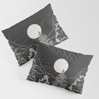 Mountain Trees Dark Pillow Sham Gallery Image 3