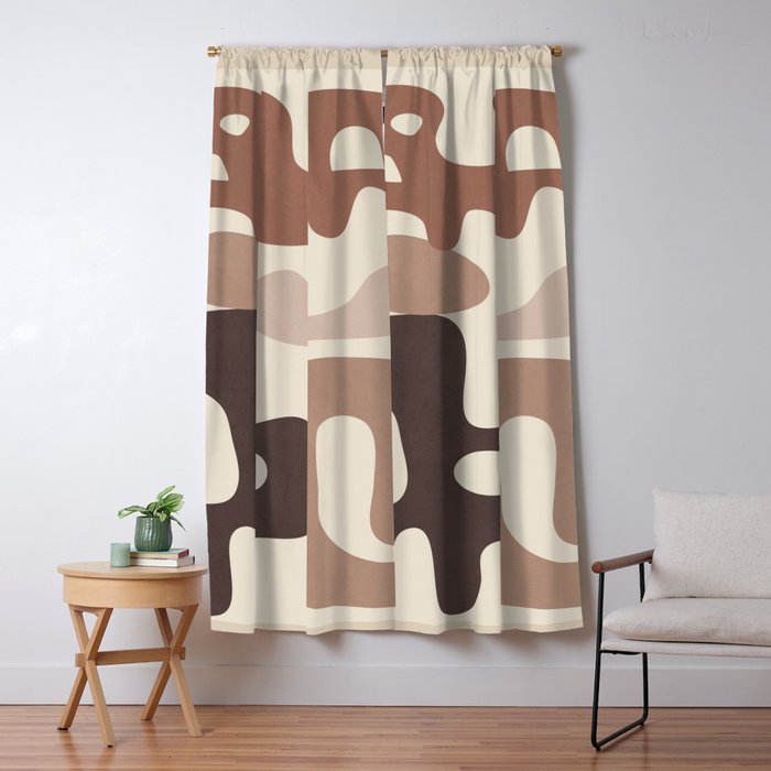 Fluid Whispers V Window Curtain Gallery Image 5
