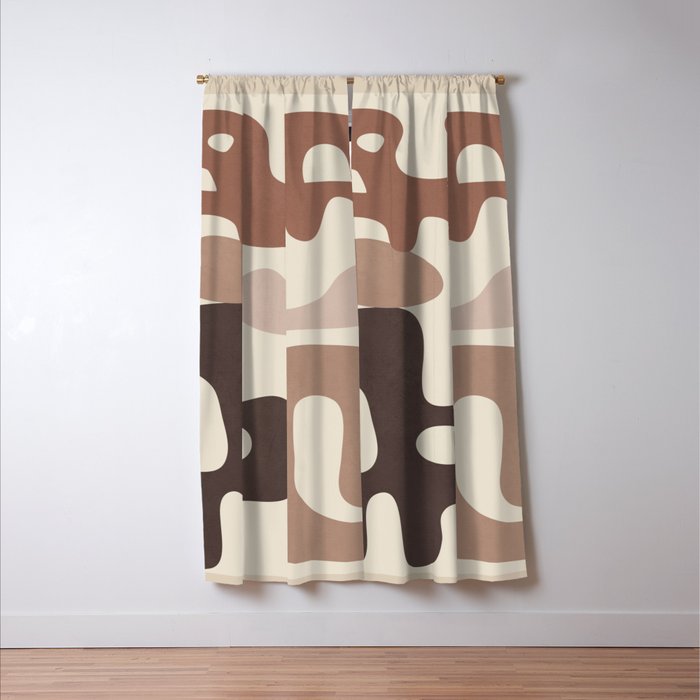 Fluid Whispers V Window Curtain Gallery Image 3