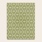 Mint Green 1970s Inspired Retro Geometric Pattern Notebook Gallery Image 4