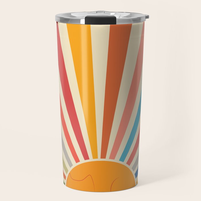 Cat Landscape 46 Travel Mug Gallery Image 1