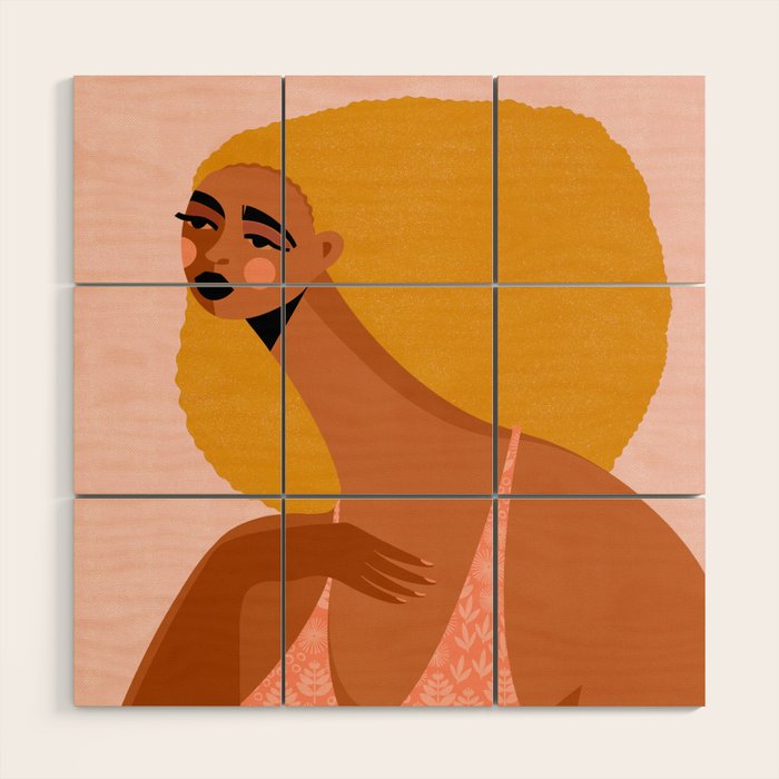 Entering Her Soft Girl Era  Wood Wall Art Gallery Image 1