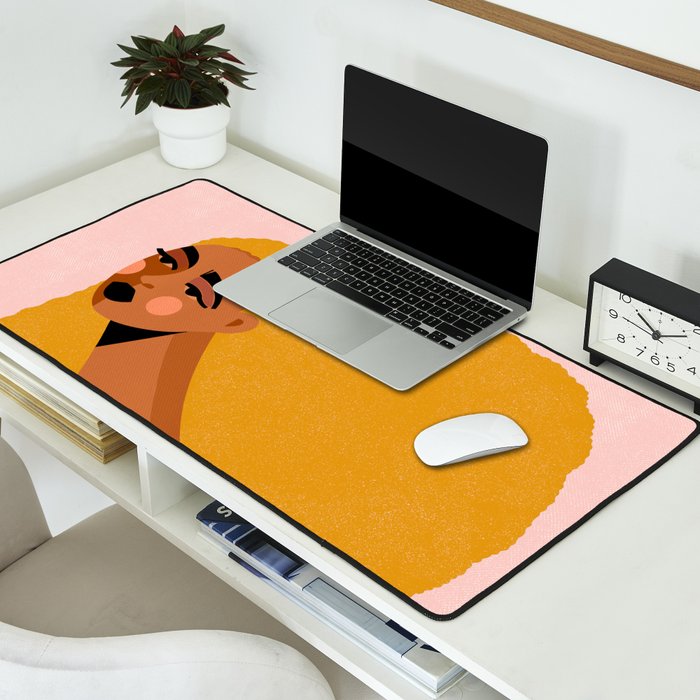 Entering Her Soft Girl Era  Desk Mat Gallery Image 2