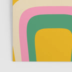 Retro Copacetic Abstract Yellow Pink Green Poster Gallery Image 3