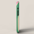 Retro Copacetic Abstract Yellow Pink Green iPhone Case Gallery Image 2
