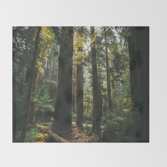 Echoes of the Forest Throw Blanket Gallery Image 2