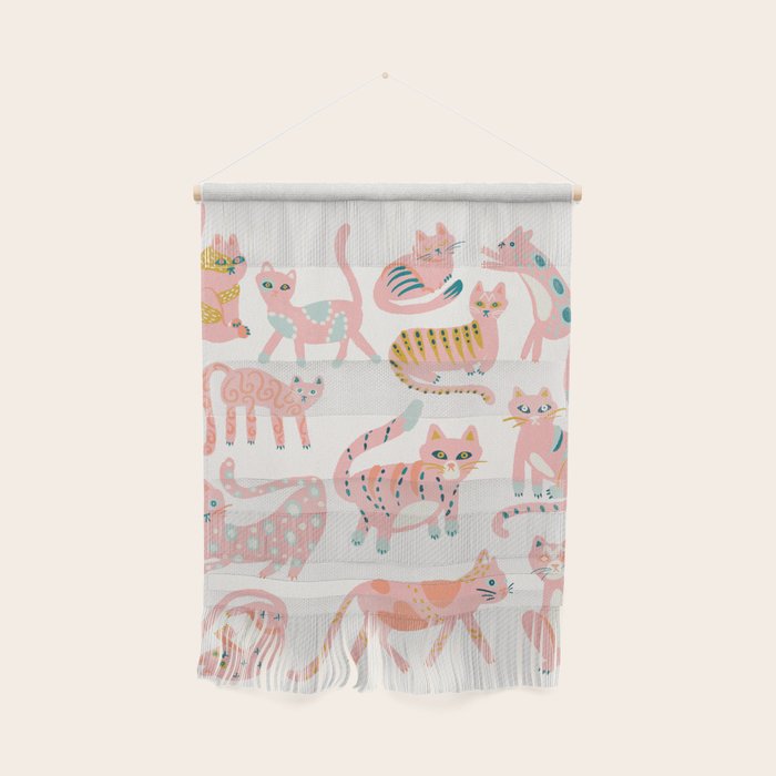 KittyKats - Pink Palette Wall Hanging Gallery Image 1