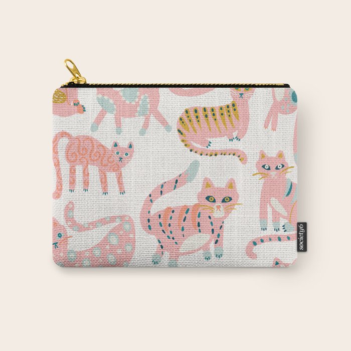 KittyKats - Pink Palette Carry All Pouch Gallery Image 1