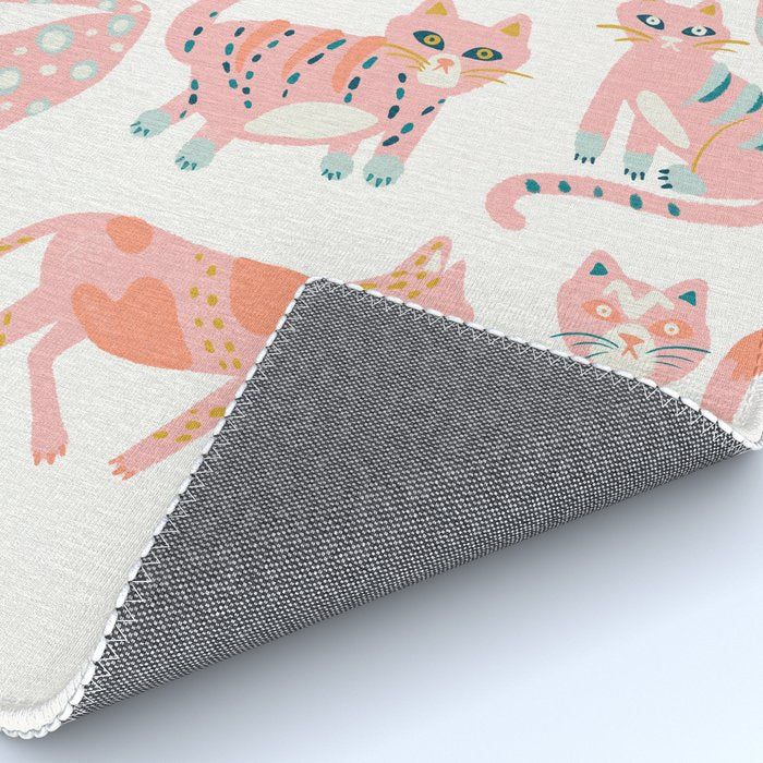 KittyKats - Pink Palette Rug Gallery Image 4