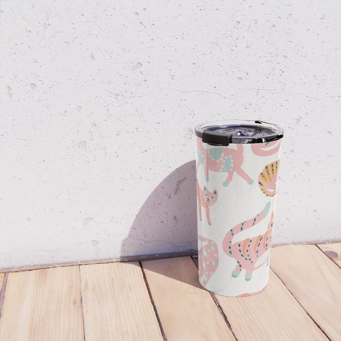 KittyKats - Pink Palette Travel Mug Gallery Image 4
