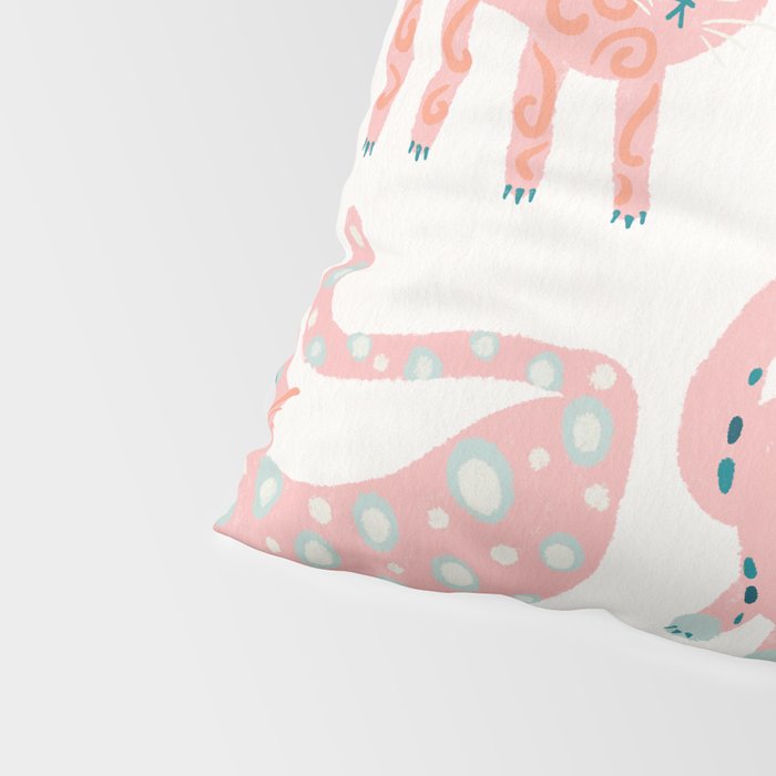 KittyKats - Pink Palette Pillow Sham Gallery Image 4