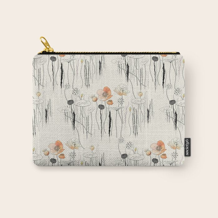Coral Watercress Pond Carry All Pouch Gallery Image 1