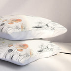Coral Watercress Pond Pillow Sham Gallery Image 3