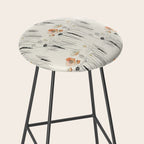 Coral Watercress Pond Stool Gallery Image 2