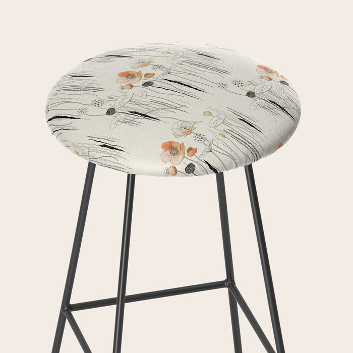 Coral Watercress Pond Stool Gallery Image 2