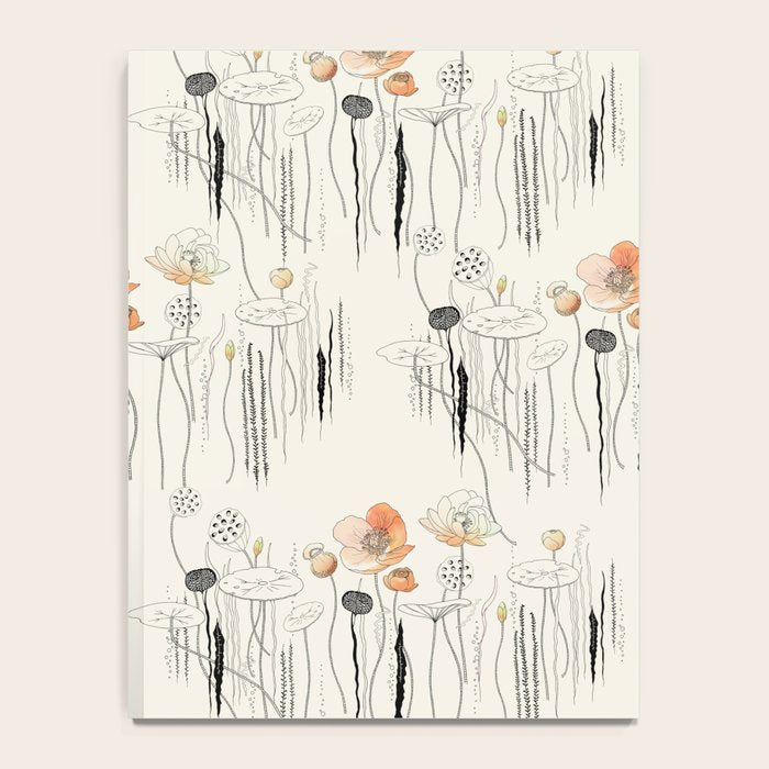 Coral Watercress Pond Notebook Gallery Image 4