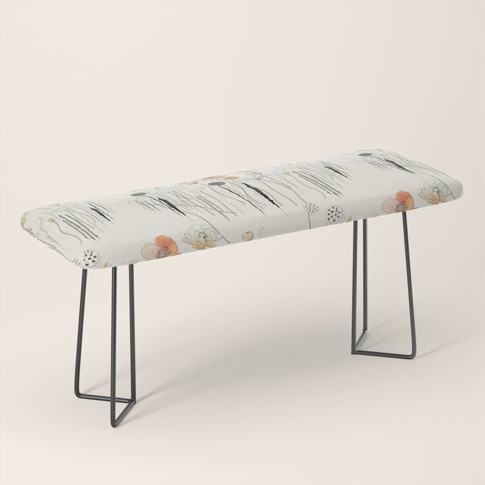 Coral Watercress Pond Bench Gallery Image 1