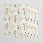 Coral Watercress Pond Wrapping Paper Gallery Image 3