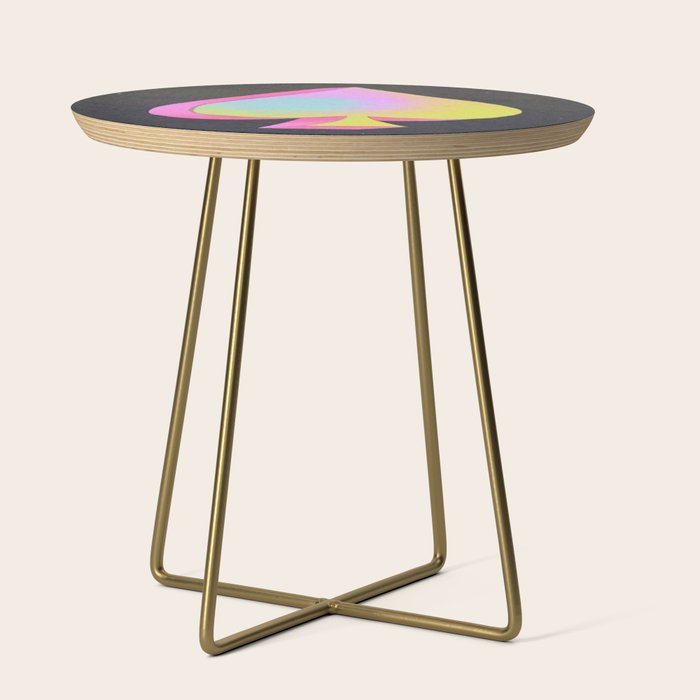 Iridescent Spade Side Table Gallery Image 1