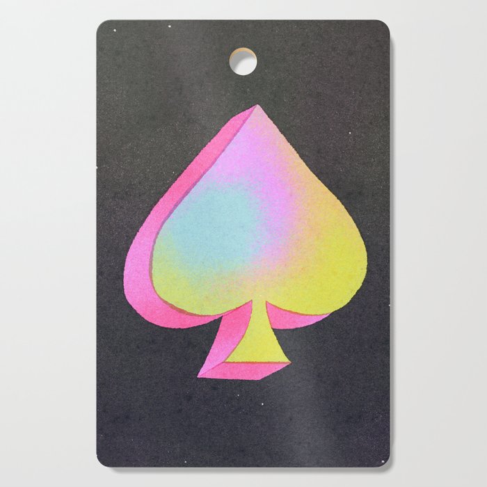 Iridescent Spade Cutting Board Gallery Image 1