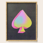 Iridescent Spade Serving Tray Gallery Image 1