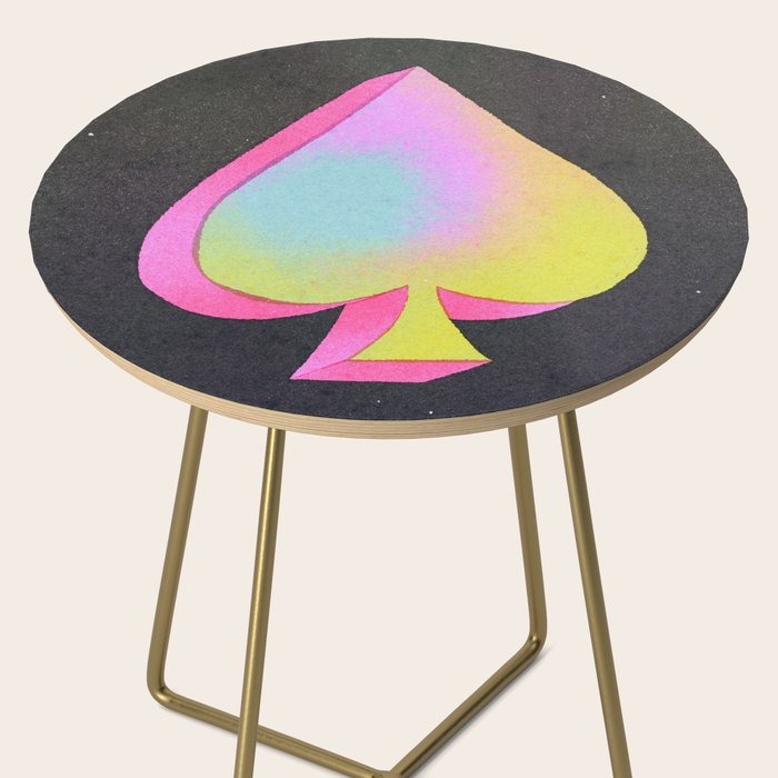 Iridescent Spade Side Table Gallery Image 2