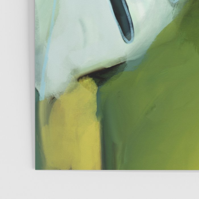 Jungle Abstract Leaves Poster Gallery Image 3