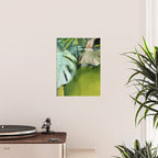 Jungle Abstract Leaves Poster Gallery Image 2