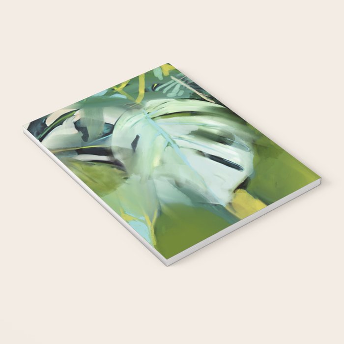 Jungle Abstract Leaves Notebook Gallery Image 3