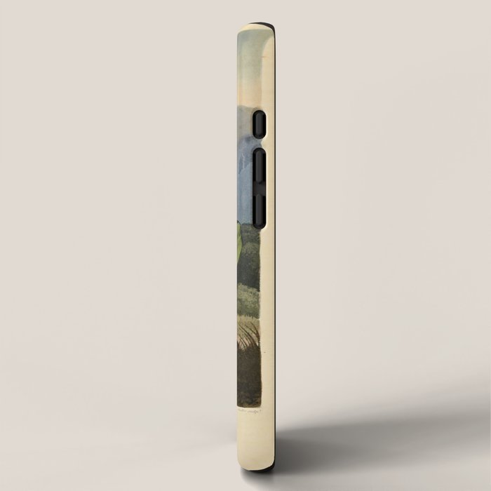 Auriculas from "The Temple of Flora," 1812 (benefitting The Nature Conservancy) iPhone Case Gallery Image 2