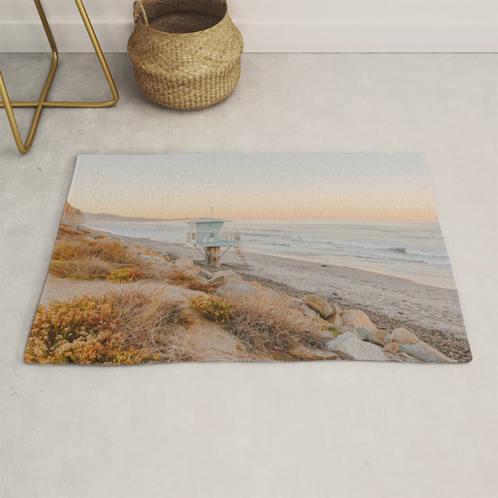 no lifeguard lxix / san diego, california Rug