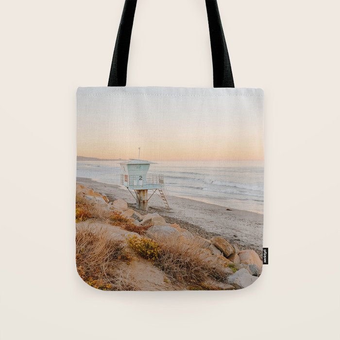 no lifeguard lxix / san diego, california Tote Bag Gallery Image 1