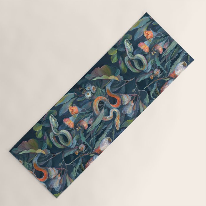 Snake Banksia Forest Yoga Mat Gallery Image 1
